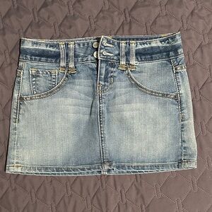 GAP Light Blue Denim Mini Skirt